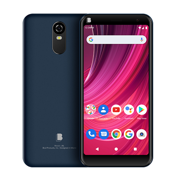 BLU J6L Blue 