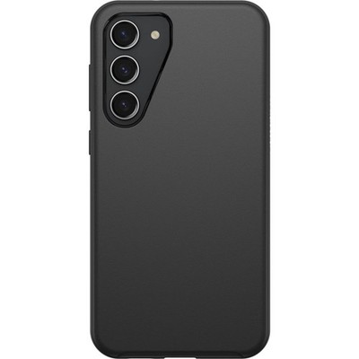 Otterbox Galaxy S23+ Symmetry Series Case - Black, Ultra-Sleek, Wireless Charging Compatible, Raised Edges Protect Camera & Screen