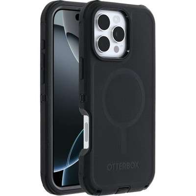 Otterbox Iphone 16 Pro Max Defender Series Case - Black (Single Unit Ships In Polybag)