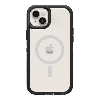 Otterbox Defender Series Xt Case With Magsafe For Clear Iphone 14 Plus, Black Crystal