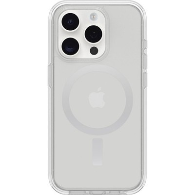 Otterbox Iphone 15 Pro (Only) Symmetry Series Clear Case - (Clear), Snaps To Magsafe, Ultra-Sleek, Raised Edges Protect Camera & Screen (Ships In Polybag, Ideal For Business Customers)