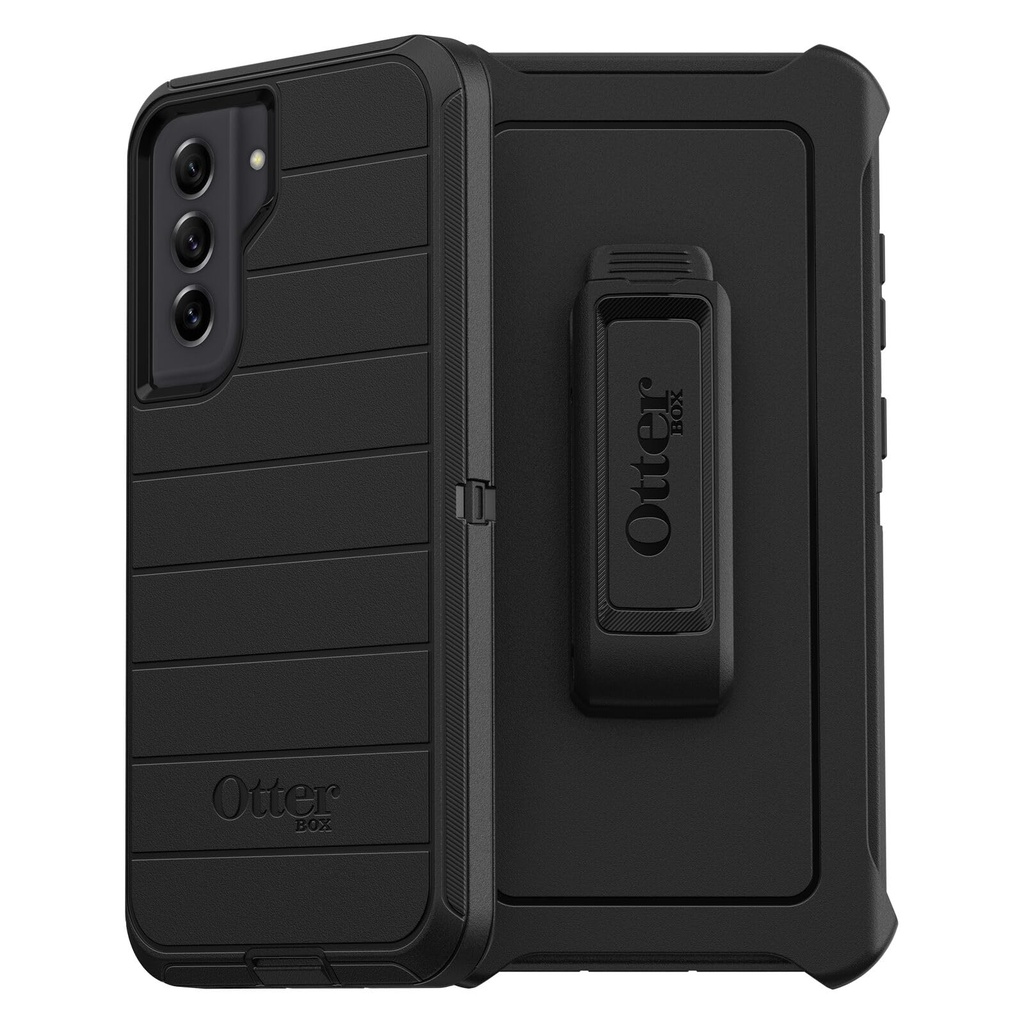 OtterBox Defender Series Samsung Galaxy S21 Fe 5g - Holster Clip Included - Microbial Defense Protection