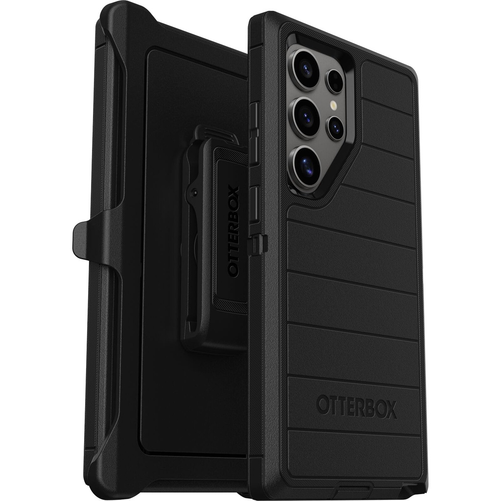 OtterBox Samsung Galaxy S24 Ultra Defender Series Pro Case - Black, Rugged & Durable,