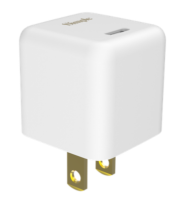 Simple 30w Single Usb-C Wall Charger
