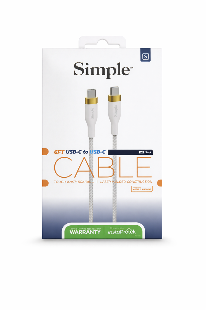 Simple 6 Ft - Usb-C Cable