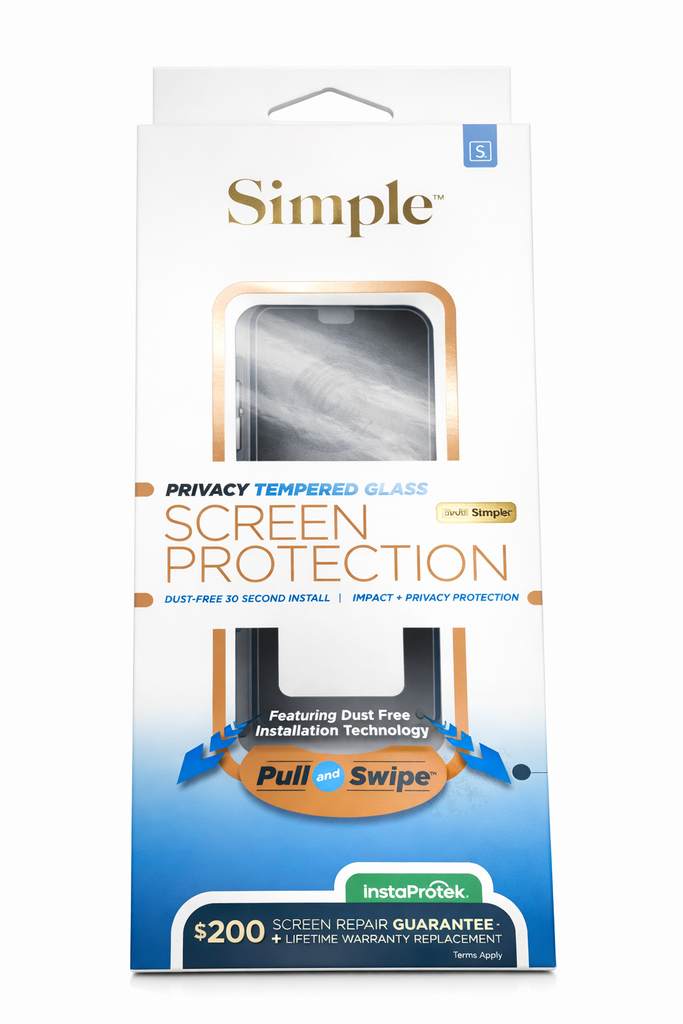 Simple Privacy Tempered Glass Screen Protector For Iphone 17 Air (Only)