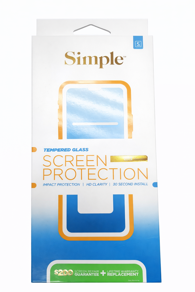 Simple Tempered Glass Screen Guard For Google Pixel 8a (Only)