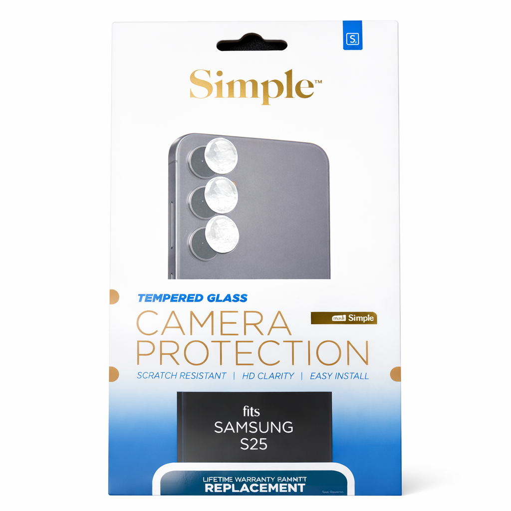 Simple Camera Protection For Samsung S25 (Only)