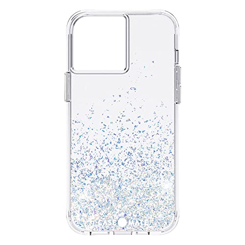 Case-Mate Iphone 13 Pro Max Case For Women [10ft Drop Protection] [Wireless Charging] Twinkle Ombre Stardust Phone Case For Iphone 13 Pro Max - Luxury Bling Glitter Iphone Case - Anti Scratch, Slim