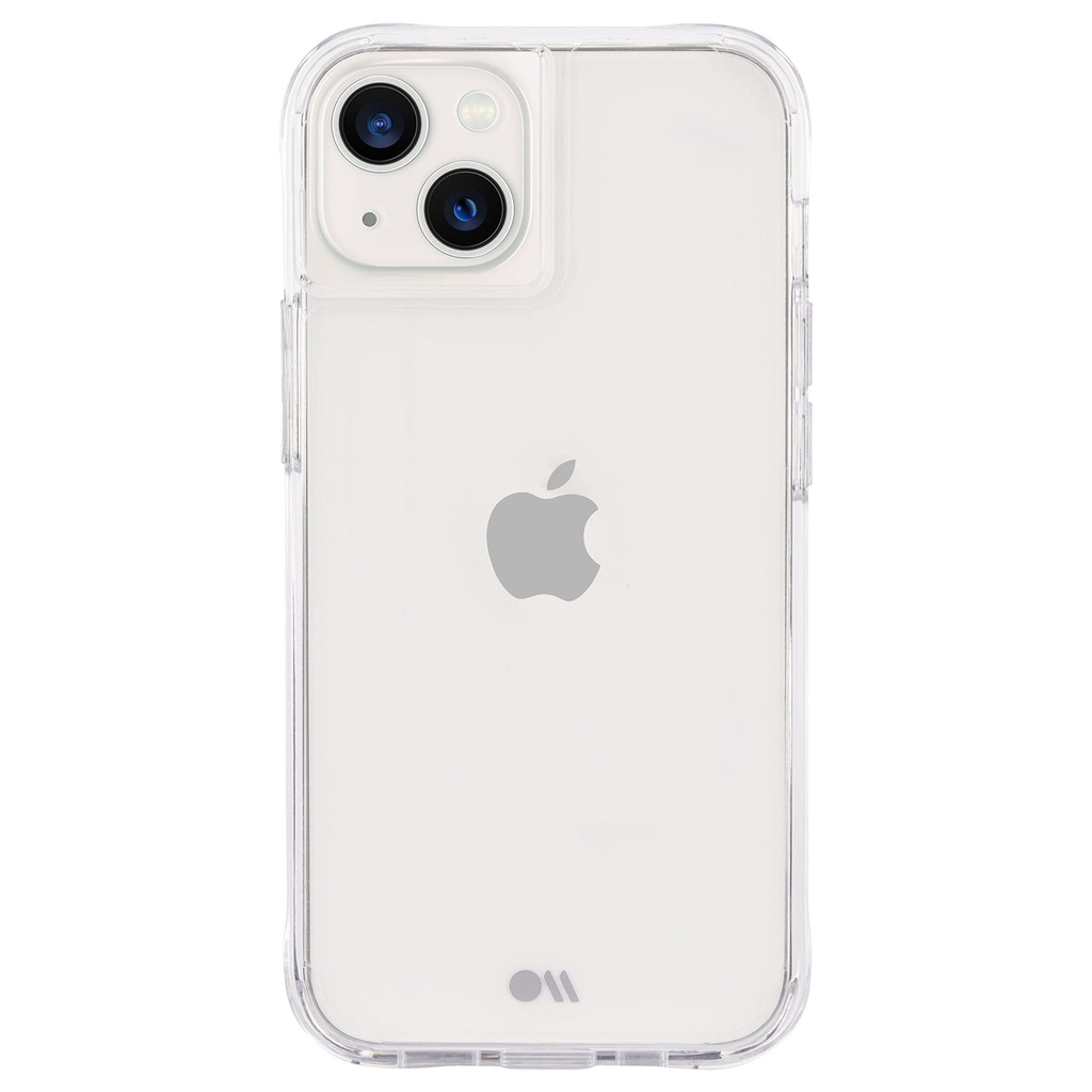 Case-Mate Tough Series Iphone 13 Case 6.1" - Clear - 10ft Drop Protection, Compatible With Wireless Charging - Anti Yellowing Lightweight Cover Case, Anti Scratch Technology