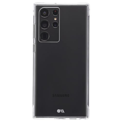 Case-Mate - Tough Series - Samsung Galaxy S22 Ultra - 10 Ft Drop Protection - 6.8 Inch - Tough Clear