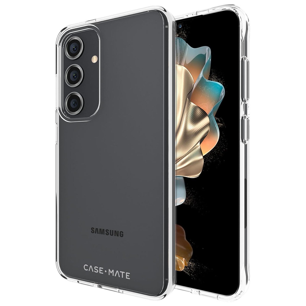 Case-Mate Samsung Galaxy S24 Case [6.2"] [12ft Drop Protection] [Wireless Charging] Tough Clear Phone Case For Samsung Galaxy S24 - Anti-Yellowing, Anti-Scratch Tech, Shockproof Materials, Slim Fit