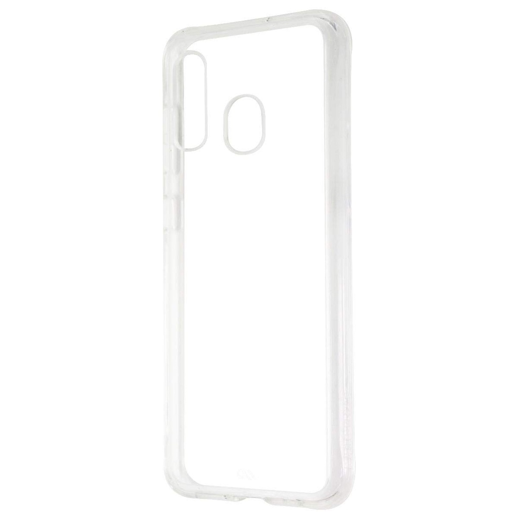 Case-Mate - Samsung Galaxy A20 Case + Glass Screen Protector Bundle - Tough - Clear