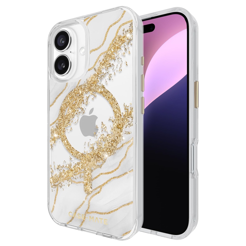 Case-Mate iPhone 16 Case - Stylish Marble Case