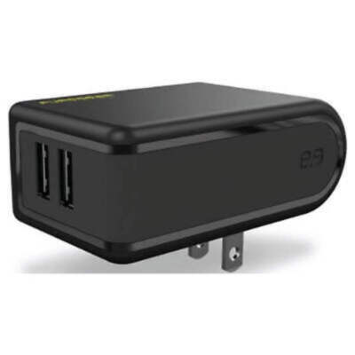 Puregear Universal 24w/4.8a Dual Usb Port Wall Charging Adapter - Black