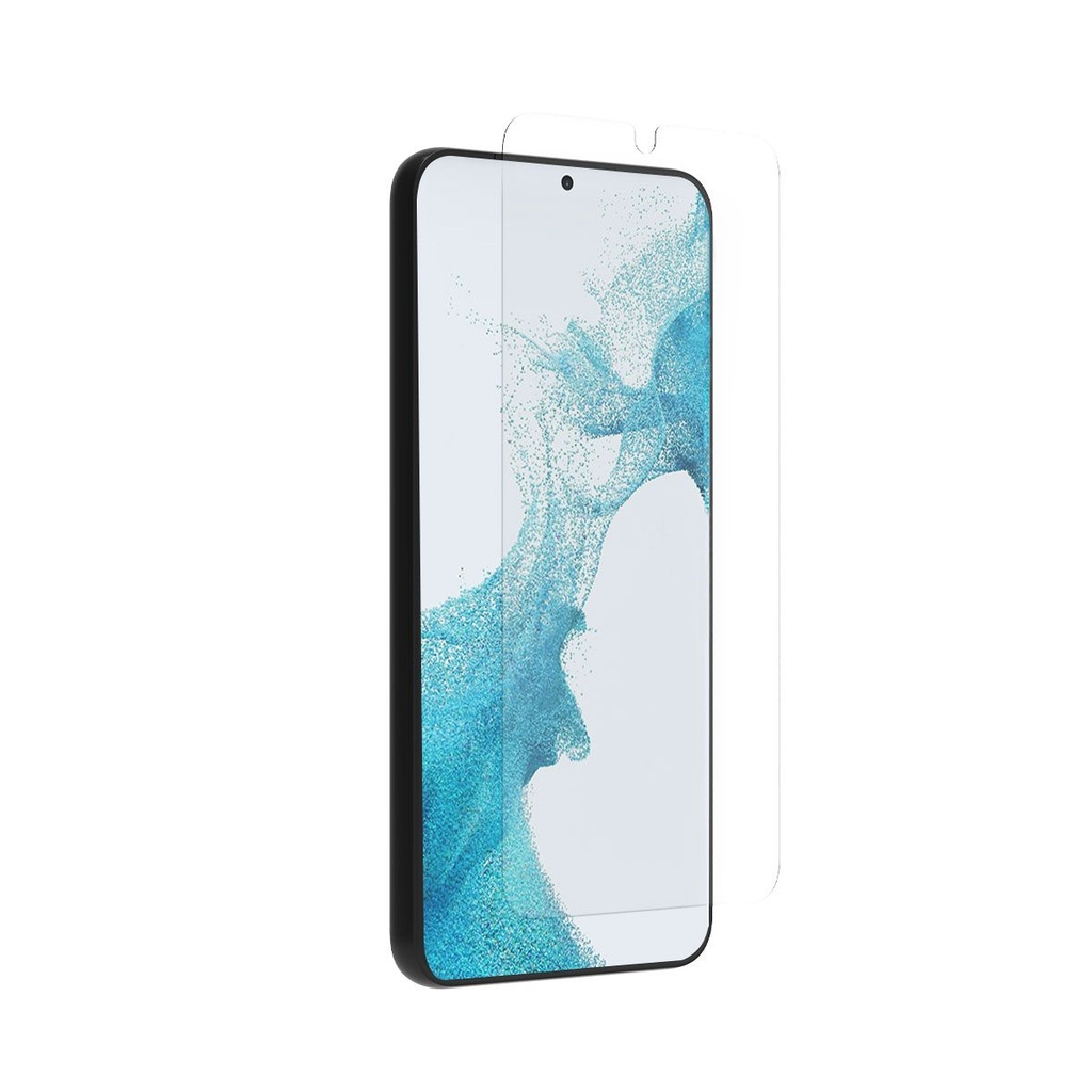 Puregear Samsung Galaxy S22 Steel 360 Antimicrobial Tempered Glass Screen Protector With Alignment Tray