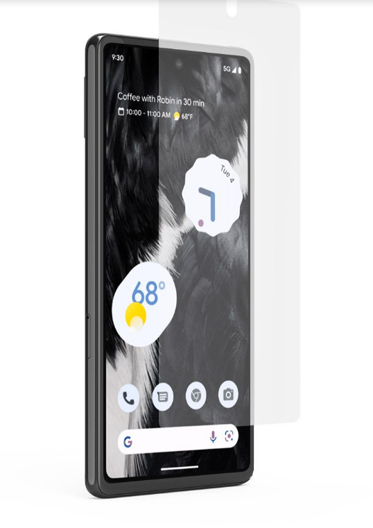 PureGear Google Pixel 7a Steel 360 Antimicrobial Tempered Glass Screen Protector