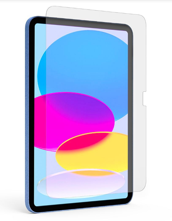 PureGear Apple Ipad 10th Generation Steel 360 Antimicrobial Tempered Glass Screen Protector