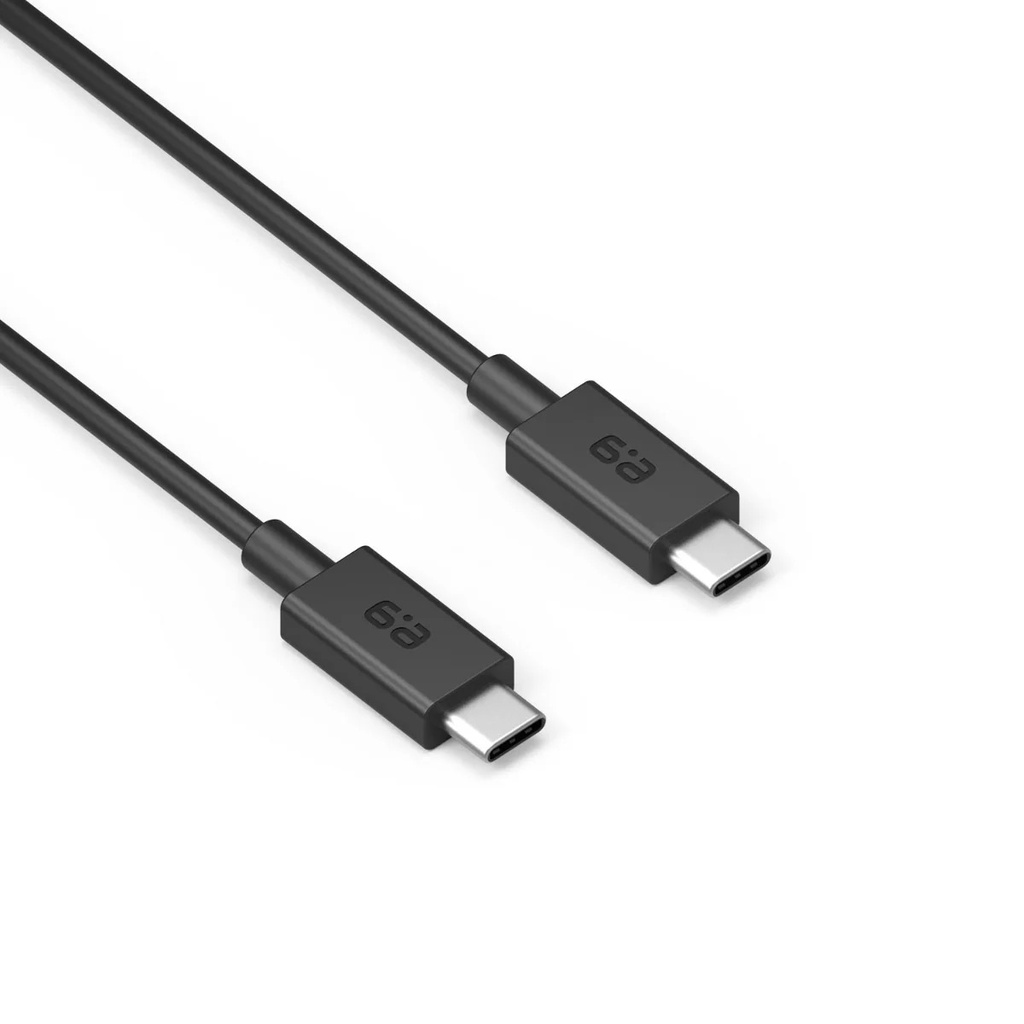 Puregear Usb-C To C Cable (6ft) With Power Delivery For Apple Iphone 15, 15 Plus, 15 Pro, 15 Pro Max, Galaxy, Pixel Phones, Type C Laptops, & More Usb-C Devices - Black