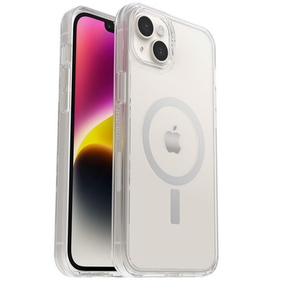 [840262387842] Otterbox Iphone 14 Plus Symmetry Series+ Case - Clear , Ultra-Sleek, Snaps To Magsafe, Raised Edges Protect Camera & Screen
