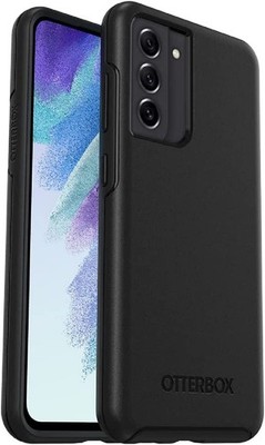 [840104269848] Otterbox Symmetry Clear Series Case For Samsung Galaxy S21 Fe 5g Stardust Clear Glitter | Only, Non-Retail Packaging (Black)
