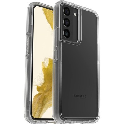 [840104296585] Otterbox Galaxy S22 Symmetry Series Case - Clear, Ultra-Sleek, Wireless Charging Compatible, Raised Edges Protect Camera & Screen