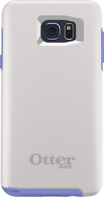 [849944022170] Otterbox Symmetry Series Case For Samsung Galaxy Note5 - Retail Packaging - Powder Purple (Whisper White/Periwinkle Purple)