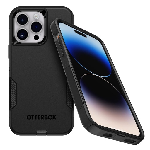 [840262380553] Otterbox Iphone 14 Pro Max (Only) Commuter Series Case - Black, Slim & Tough, Pocket-Friendly, With Port Protection