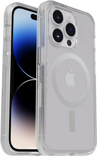 [840262388399] Otterbox Iphone 14 Pro (Only) Symmetry Series+ Case - Clear, Ultra-Sleek, Snaps To Magsafe, Raised Edges Protect Camera & Screen