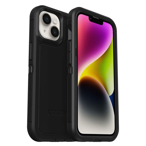 [840262397285] Otterbox Apple Iphone 14 / Iphone 13 Defender Series Xt Case With Magsafe - Black (77-89797), Multi-Layer, Port & 5x Military Standard Drop Protection