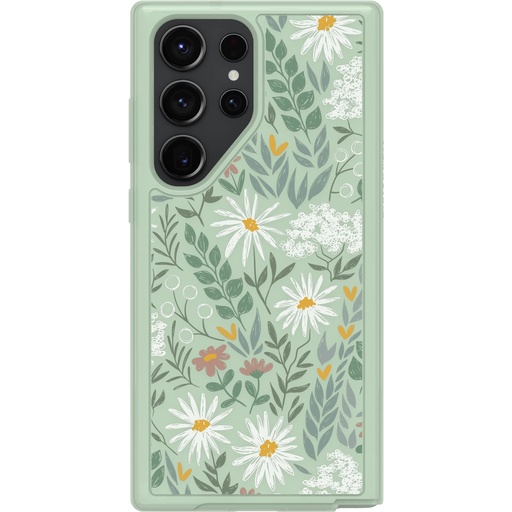 [840304714247] Otterbox Galaxy S23 Ultra Symmetry Series Case - Sage Advice (Clear/Green), Ultra-Sleek, Wireless Charging Compatible, Raised Edges Protect Camera & Screen
