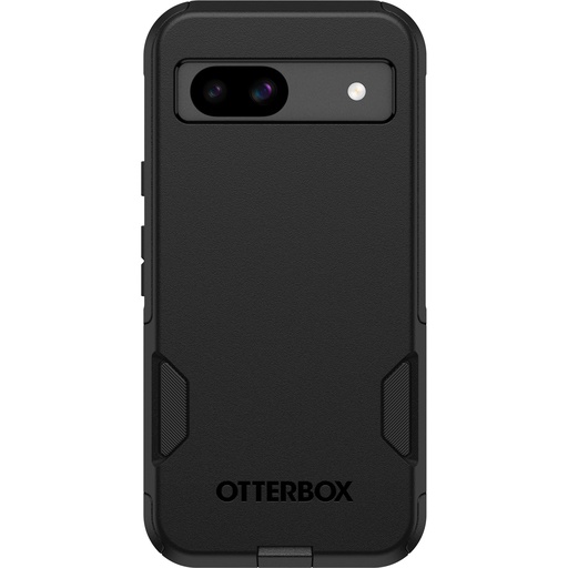 [840304759460] Otterbox Google Pixel 8a Commuter Series Case - Black, Slim & Tough, Pocket-Friendly, With Port Protection