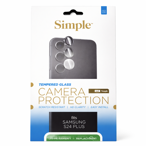 [810135811101] Simple Camera Protection For Samsung S24 Plus (Only)