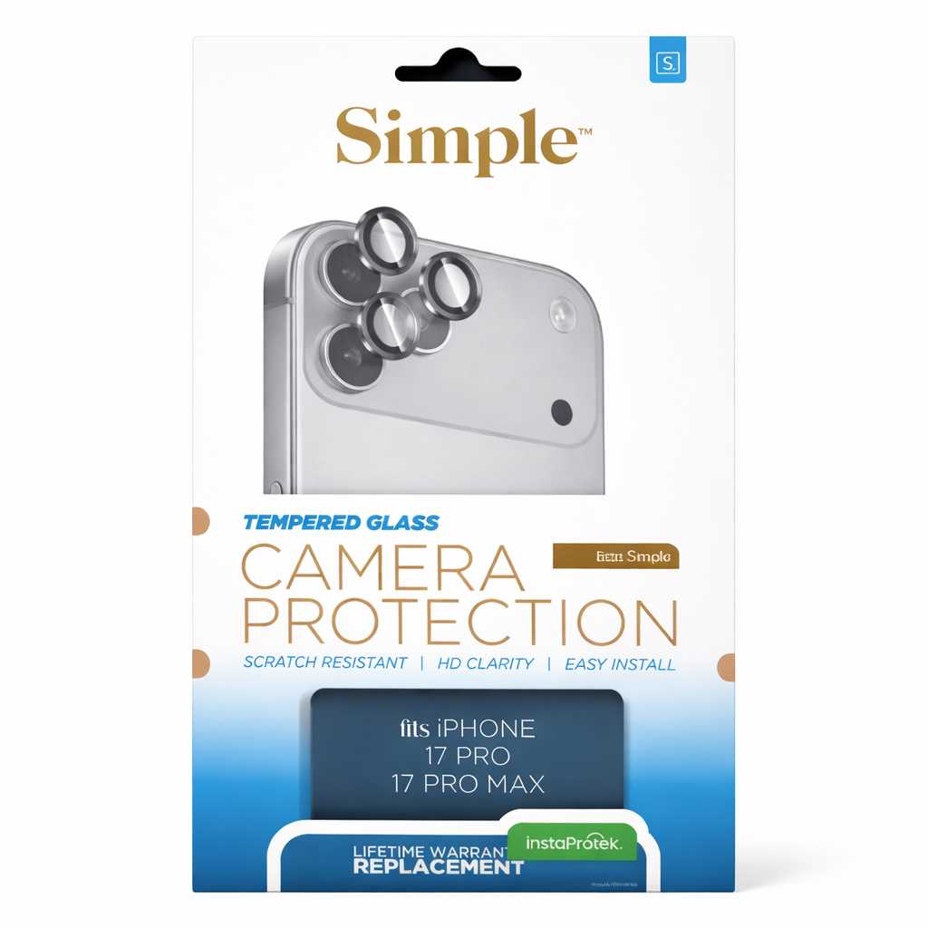 Simple Camera Protection Fro Iphone 17pro And 17 Pro Max (Only) | Afnet