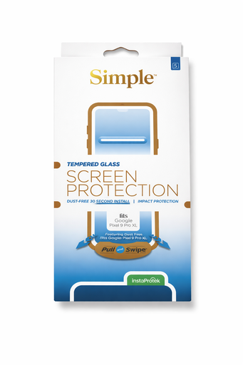 [810135814928] Simple Tempered Glass Screen Protector For Google Pixel 9 Pro Xl