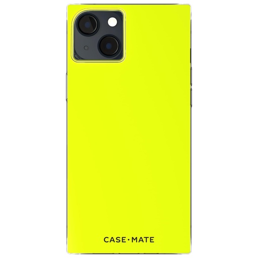[840171721003] Case-Mate Blox Iphone 14 Plus Case - Neon Lemon [10ft Drop Protection] [Compatible With Magsafe] Magnetic Bumper Cover With Edges For Iphone 14 Plus 6.7", Anti-Scratch, Shockproof, Slim