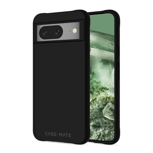 [840171734768] Case-Mate Google Pixel 8 Case [6.2”, 2023] [12ft Drop Protection] [Wireless Charging] Tough Black Phone Case For Google Pixel 8 - Rugged, Anti-Scratch Technology, Shock Absorbent Materials, Slim Fit