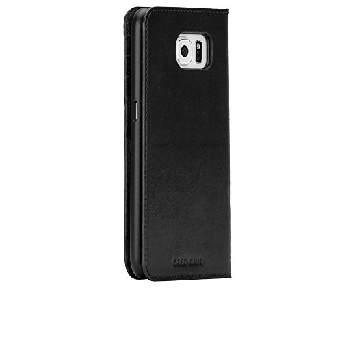 [846127166836] Case-Mate Wallet Case For Samsung Galaxy S6 - Retail Packaging - Black/Black