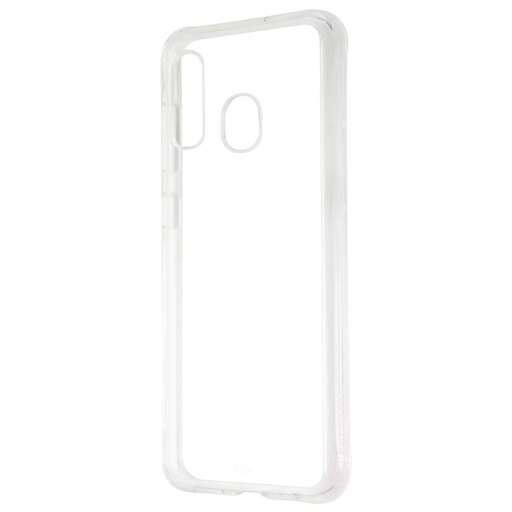 [846127190008] Case-Mate - Samsung Galaxy A20 Case + Glass Screen Protector Bundle - Tough - Clear