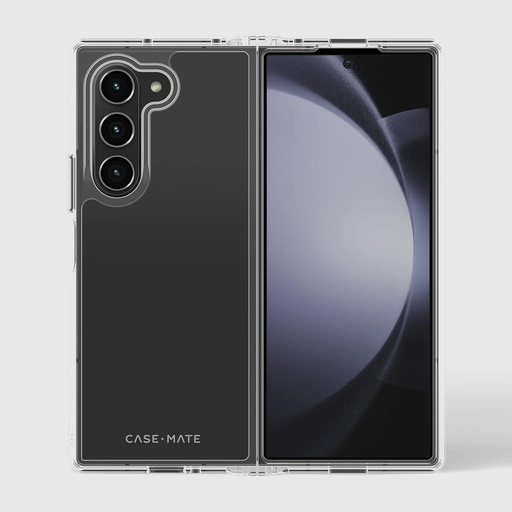 [840171741544] Case-Mate Tough Clear Case Compatible With Samsung Galaxy Z Fold6 Case Transparent (Shockproof, Environmentally Friendly, Anti-Scratch, Drop Protection Up To 3.6 M) - Transparent