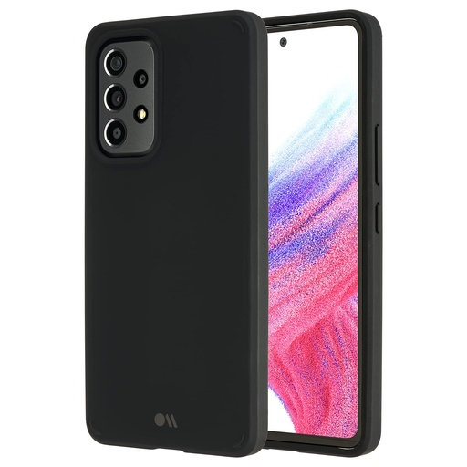 [840171712001] Case-Mate Tough Black Case Protective Cover For Samsung Galaxy A53 5g Case Black [Shockproof A53 Case | 10 Ft Drop Protection | Designed For Samsung Certified] - Black