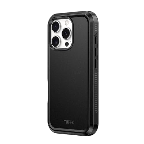 [883672047241] Lbt Tuff8 Impact 12 Foot Military Grade Drop-Tested Case Compatible With Iphone 16 Pro Max Black
