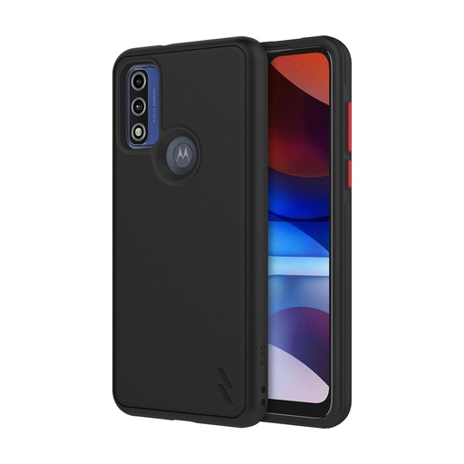 [888488335612] Zizo Realm Series For Moto G Pure Case - Sleek Modern Protection - Black