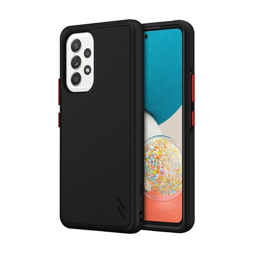 [888488336367] Zizo Realm Series For Galaxy A53 5g Case - Sleek Modern Protection - Black