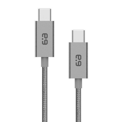 [818719027955] Puregear Braided Usb-C To Usb-C Cable (10ft), Power Delivery Charger Cord For Iphone 17, 17pro, 17promax,16, 15, Macbook, Ipad Pro 2020, Galaxy S25/S24/S23/S22ultra, Pixel10/9/8/7, &More Usbc Devices