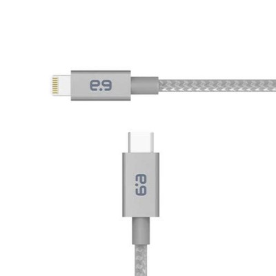 [818719024299] Puregear Usb C To Lightning Cable, Braided Apple Mfi Certified Charging Data Sync Cable Support Power Delivery And Type C Chargers For Iphone 14,14promax,13,13pro,12,Se,Ipad, Metallic Space Gray(4 Ft)