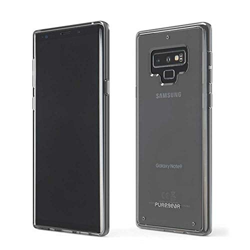 [818719024909] Puregear Slim Shell Case For Samsung Galaxy Note 9, Ultra-Thin And Sleek, Flexible And Durable, Protective Snap-On Case, Functional Metal Buttons (Clear)