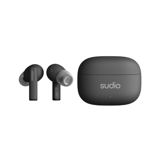 [7350071387528] Sudio A1 Pro Wireless Earbuds, Bluetooth 5.3, Noise Cancelling, Waterproof, Touch Control, Wireless Earphones With Charging Case, Perfect For Premium Sound Quality (Black)